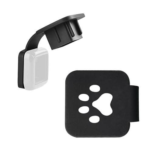 Ohleats Trailer Hitch Cover, 2 Inch Hitch Cover Tube Plug Insert, Rubber Tow Receiver Tube Hitch Dust-Proof Plug fits 2