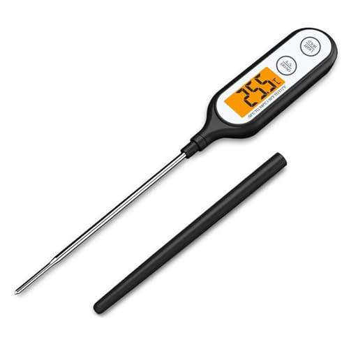 Termómetros de cocina profesionales fáciles de usar para una temperatura precisa de los alimentos en varios entornos culinarios, termómetros portátiles de alimentos