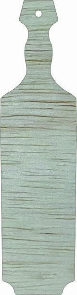 Greek Paddle Wood 10" Unfinished Shape, Paintable Wall Sorority