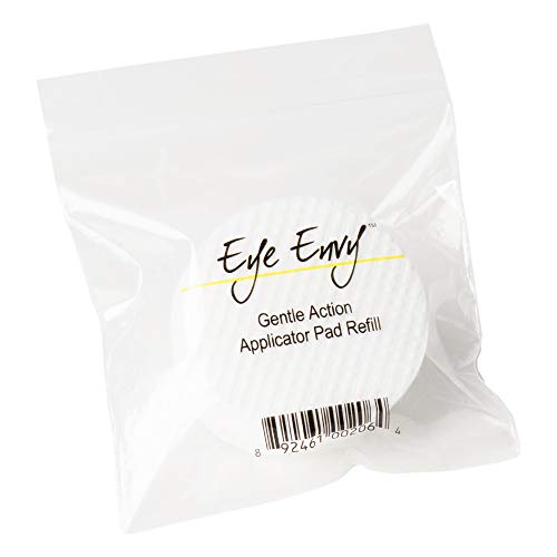 Eye Envy Gentle Action Dry Applicator Refill Pads for Dogs and Cats. 30 Count. Refill Reusable Jar. Use with Tear Stain Remover Solution. Gentle Exfoliating Texture, Lint Free, Non-Absorbent