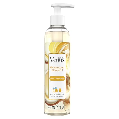 Gillette Venus Moisturizing Shave Oil Vanilla & Honey Scented 7.7 oz