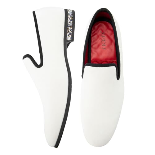 JITAI Luxury Men Shoes Black Loafers Leather Men 's Casual Shoes Brand Comfortable2