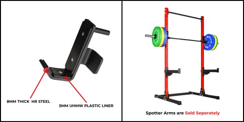 Image of BullrocK Raptor Squat Stand 486 Multipurpose Rack with Pull-Up Bar for Home & Commercial Gym Bench Press & Squatting Powerlifting Squats Rack (Bossy Blue)