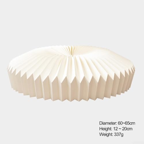 Jupe de sapin origami blanc 60cm pliable gain de place