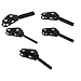 Ywmsfl Fishing Rod Guide Tip Fishing Rod Components Roller Fishing Trolling Tackle Accessories for Sea Fishing Trolling