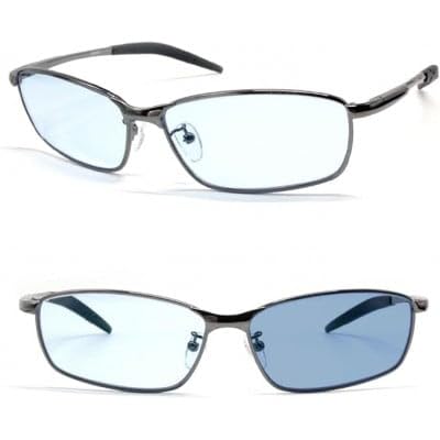 [ネオコントラスト]調光サングラス スポーティーフレーム・ダークシルバー 型番:S510S-PHN