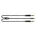 Cordial Intro 1.5m Stereo Mini Jack to Dual Mono Jack Laptop to DI-Box Cable
