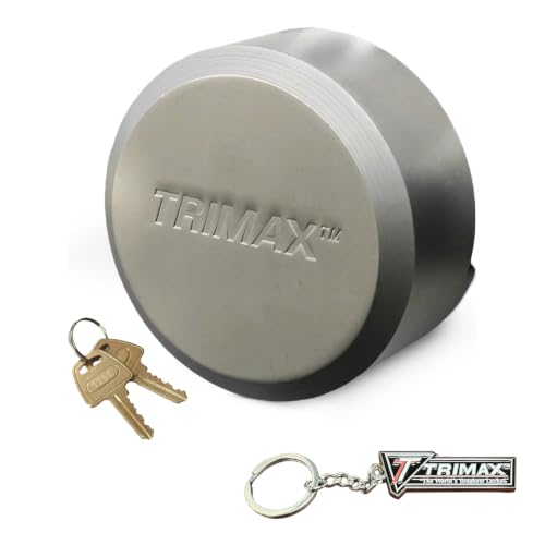 Image of Trimax THPXL Hockey Puck Lock - Re-Keyable High-Security Padlock w Keychain