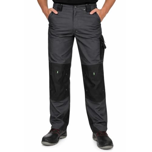 Pantalon de travail pour homme BWOLF Brave gris taille M avec poches