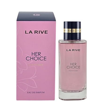 La Rive Her Choice - Eau de Parfum para mujer, 100 ml, aroma floral dulce de autodeterminación
