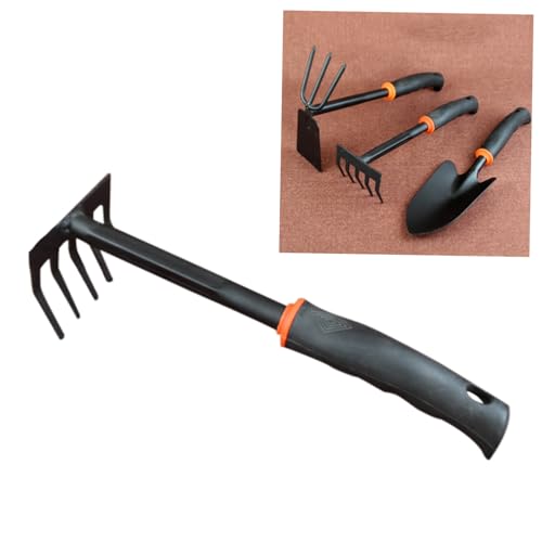 Rastrillo de mano mini para jardín Healeved miniatura 1