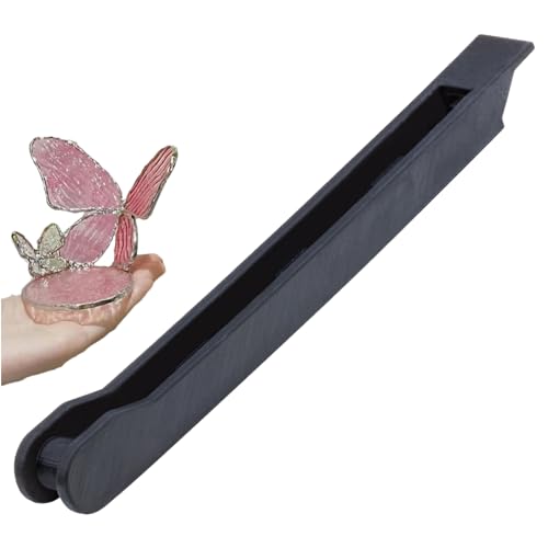 Ranley Envoltura de lámina de cobre para vidrieras, herramienta de envoltura manual de papel de aluminio corto, lámina de arte para principiantes, profesionales, artistas, amantes del arte