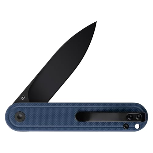 Image of OLITANS G040 Pocket Knife, 2.75'' D2 Steel Blade G10 handle, Small EDC Knife with Pocket Clip for Men Women, 2.1oz