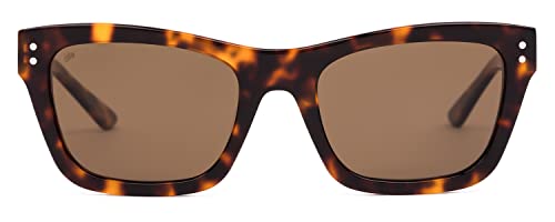 Break of Dawn Square Sunglasses Polarized/Non-Polar Opt. Men Women Designer Modern Retro Concert Festival UV 1002