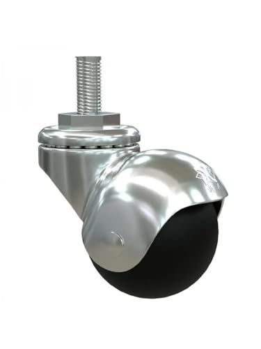 4 Pcs/Lot Caster Light 1.5 Inch M10 Screw Rod Ball Universal Wheel Sofa Table Chair Furniture Pulley Factory