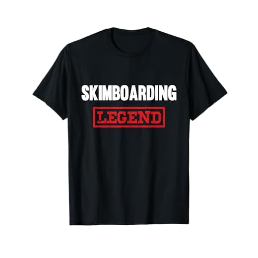 Skimboarding Legend Tshirt Skimboard Skim Boarding Gift T-Shirt