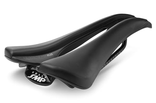 SMP Selle EVO Plus Saddle with Steel Rails (Black)