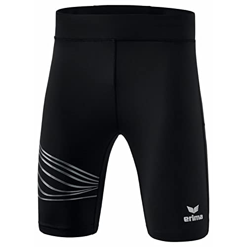 Erima Herren Racing 2.0 Kurze Lauftight (8292313), schwarz, M