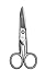 Southwire Tools & Equipment ESS1 Electrician Scissors with Stripping Notches