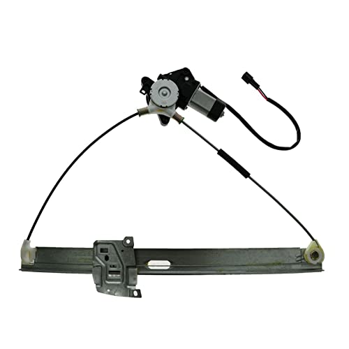 Image of TRQ Front Left Power Window Regulator & Motor Assembly Drivers Side Compatible with 2001-2007 Ford Escape 2005-2007 Mercury Mariner FO1350130