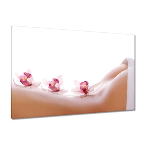 Tableau sur toile Relax in the SPA decoration murale haut de gamme de 120 x 80 cm