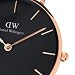 Daniel Wellington Petite Dover, Reloj Blanco/Oro Rosado, 32mm, NATO, para Mujer