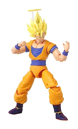 Image of Dragon Ball Super - Dragon Stars - Super Saiyan 2 Goku, 6.5 inch Action Figure | Dragonball Super 6 Inch Action Figure Dragon Stars - Super Saiyan 2 Goku with Halo