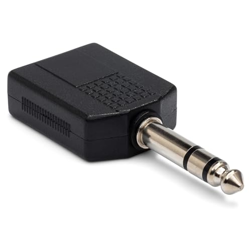 Adaptateur répartiteur 6.35 mm pour brancher deux casques sur une seule sortie