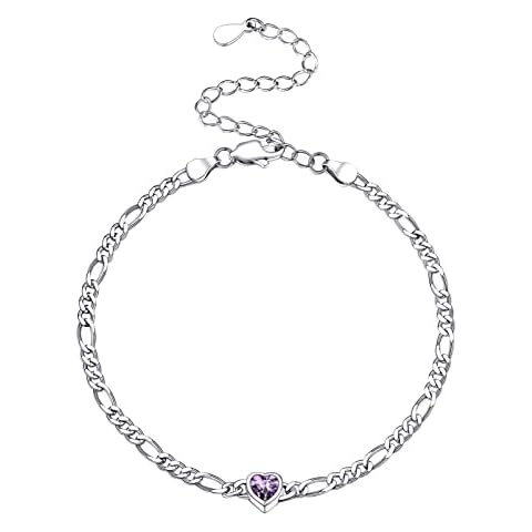 PROSILVER Sterling Silver Birthstone Bracelet Cover