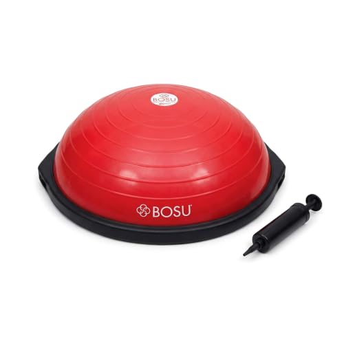 BOSU 72 10850 The Original Home Gym Balance Trainer, Red/Black, 65 cm