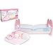 JC Toys Baby Doll Rocking Crib for Keeps Playtime! | Fits Dolls up to 15