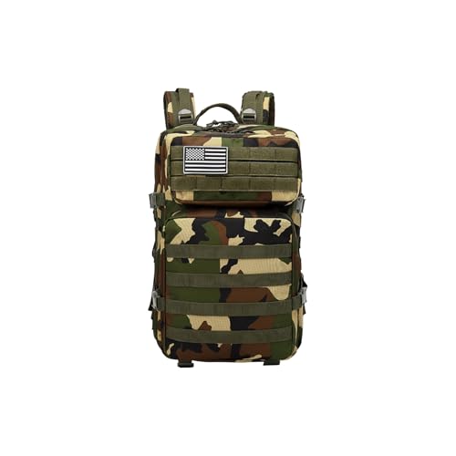 Sac à dos tactique de grand volume 45L étanche pour le trekking et la survie
