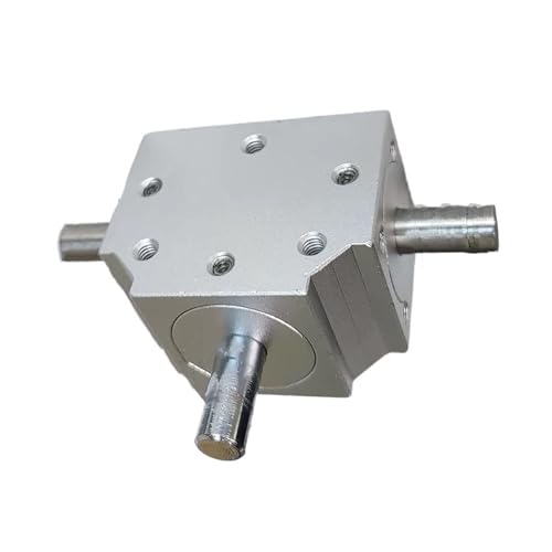 Mechanical Steering 1pcs Reverse Rotation Right Angle Gearbox 1:1 Transmission 8x17mm Shaft 1 Module 20 Teeth Bevel Gear Steering Gearbox Direction Transmission