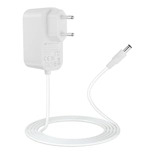 Tonton 12V 3A Netzteil Ladegerät für alle AVM Fritzbox WLAN Router/Fiber/Cable, Ladegerät für AVM Fritz!Box 7682, 7590, 7590 AX, 7530 AX, 7490, 7430 Fritz Box für Router Adapter Ladekabel, 2M Weiß
