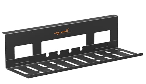My Wall HZ48L Passe-câbles pour Bureau - pour Montage sous Un évier - Remplace Les Serre-câbles disgracieux - Design Ouvert - 400 x 140 x 100 mm - Charge maximale : 3 kg