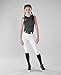 EvoShield Girl's Racerback Chest Guard Sleeveless Shirt - Grey, Youth Medium
