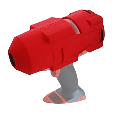 NXPOXS 49-16-2767 High Torque Impact Protective Boot Fit for Milwaukee M18 FUEL Torque Impact Wrench 2767-20 & 2863-20 Red Cover