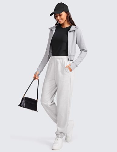 CRZ YOGA Womens Long Sleeve Shirts Stretchy High Crewneck Slim Fitted Shirt Fall Casual Basic Layer Tee Tops3