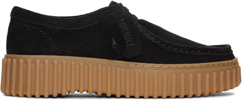Image of Clarks Torhill Bee Nubuck Schuhe in