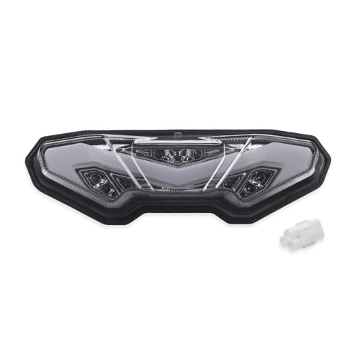 Feux arrière LED moto avec clignotants intégrés pour MT-10 et FZ-09 haute visibilité