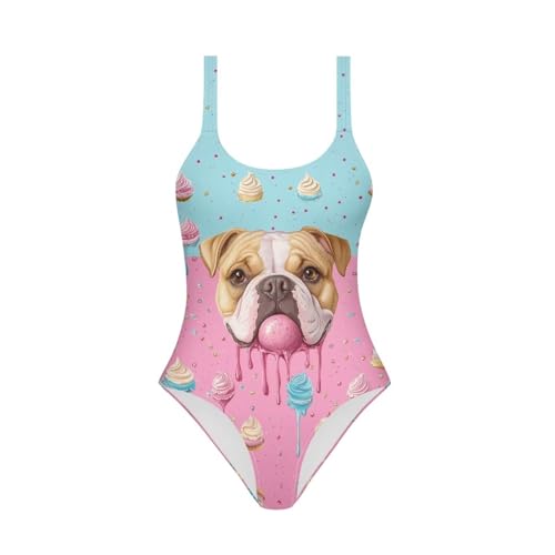 Image of Uourmeti Girls' One-Piece Swimwear Halter Bathing Suit Big Kids Summer Beach Swim Suits Swimming Wear