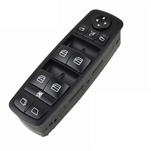 Interrupteur de lève-vitre A2518300390 pour réparer un bouton de vitre bloqué noir