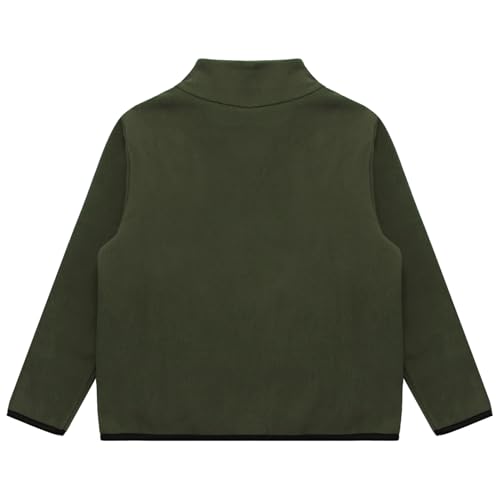 Loyan Toddler Girls Boys Warm Zipper Coat with Pockets Winter Outerwear Polar Fleece Jacket3