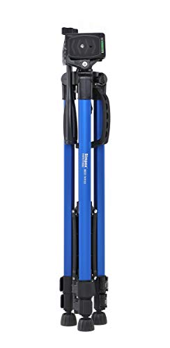 Image of Simpex Camera Tripod 6633 with Mobile Holder Bracket for Smartphones, DSLR and Cameras (Blue)