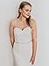 SWEETV Boda Vestido Faja Cintura Cinturón Cinta de Raso de Brillantes Diamantes...