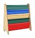 LXX Scaffale per Bambini Libreria Piccola in Noce Portariviste Basso Scaffalatura Colorata Espositore per scaffali Altezza Perfetta per i Bambini