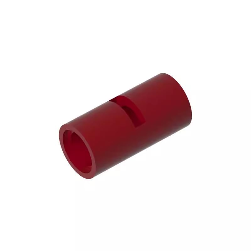 Gobricks GDS-887 Technic Pin Connector Round (Slotted) 50PCS Compatible with Lego Toy 62462 29219 DIY Parts and MOC Components for Major Brick Brands Color:Dark Red — image 1