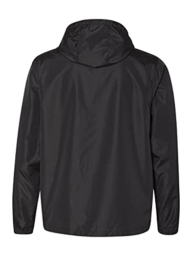 Independent Trading Co. - Lightweight Windbreaker Full-Zip Jacket - EXP54LWZ - 2XL - Black3