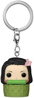 Nezuko Conquistou o Sol: O Segredo da Única Oni Imune à Luz em Demon Slayer 8 Funko POP! Keychain: Demon Slayer - Nezuko N BSKT'n BSKT Novelty Keyring - Collectable Mini Figure - Stocking Filler - Gift Idea - Official Merchandise - Anime Fans - Backpack DecorF