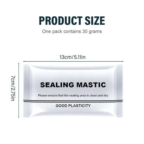 Image of 2026 Upgrade Repair Sealing Clay, Waterproof Sealant Mastic, Cement Crack Filler, Quick Mending Mud for Drain Connection, Wall Hole, Air Conditioning Hole Waterproof Seal Putty (4)